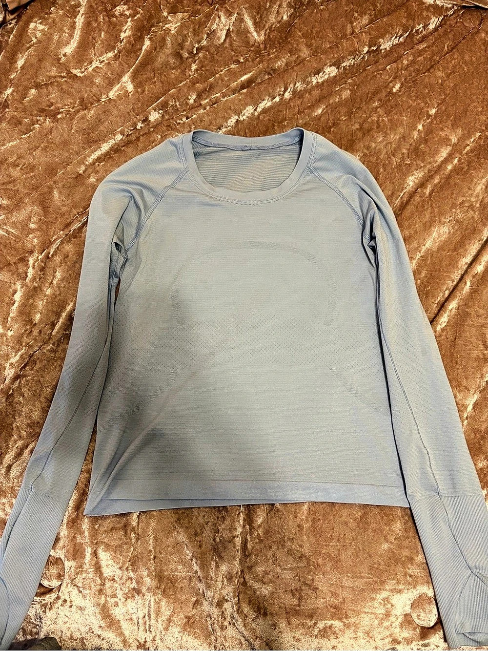 Lululemon Swiftly Tech Long Sleeve 2.0 Athletic Top Blue